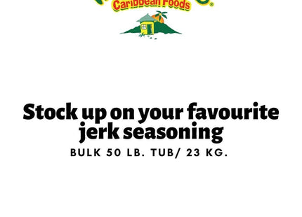 Walkerswood Traditional Jamaican Jerk Seasoning, Hot and Spicy, 50 lb.
