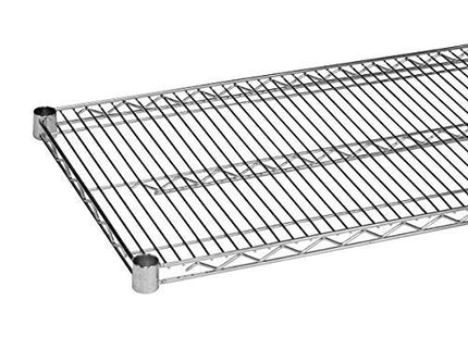 Commercial Chrome Wire Shelving 24 x 48 - NSF (2 Shelves)