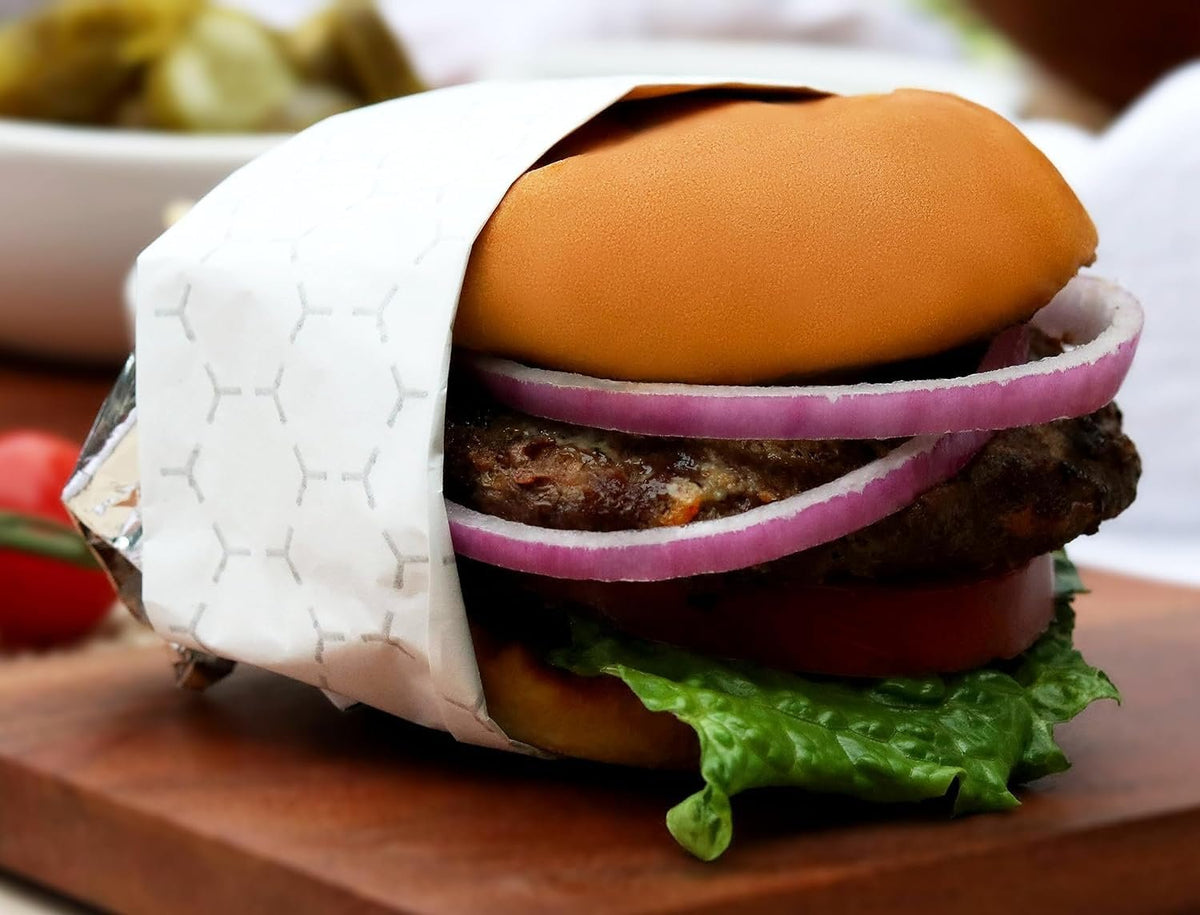 VPack Insulated Foil Sandwich Wrap Sheets | 14" x 16" - Pack of 1000, Aluminum