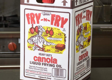 Admiration Fry-n-fry Heavy Duty Canola Liquid Frying Oil, 35 Pound