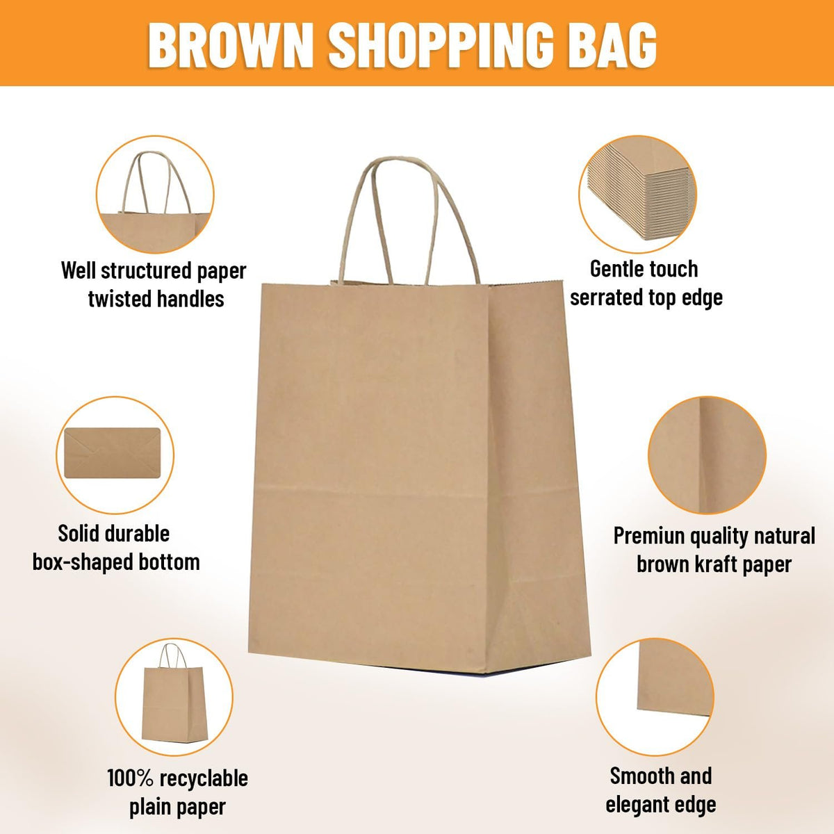 paper bags with handle