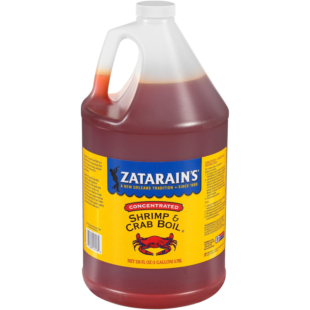 Zatarain's Concentrated Shrimp & Crab Boil, 1 gal
