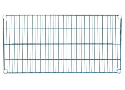 Commercial Green Epoxy Coated Wire Shelving 24 x 48 (2 Shelves) - NSF