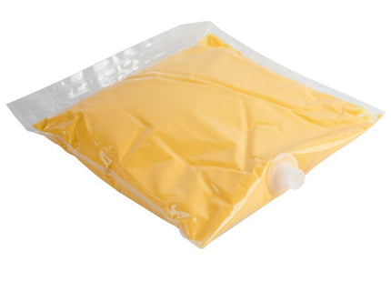 TableTop King 110 oz. Cheddar Cheese Sauce Bag - 4/Case