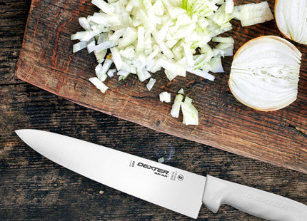 Dexter-Russell 10" Chef's Knife, S145-10PCP, SANI-Safe Series, White (DRI 12433)