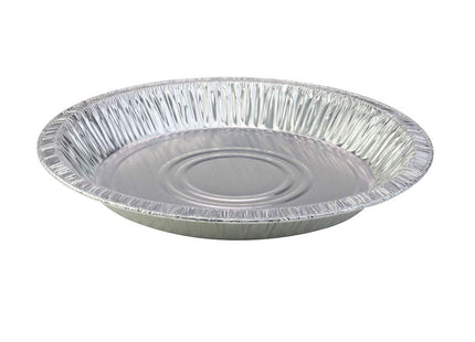 D & W Fine Pack 9-5/8" Rim to Rim Disposable Aluminum Pie Pans #11042 - Case of 500