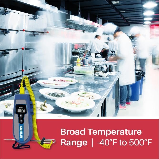 Cooper-Atkins 93230-K Thermocouple Thermometer (Thermocouple K Type Thermometer) - EconoTemp Combo Pack