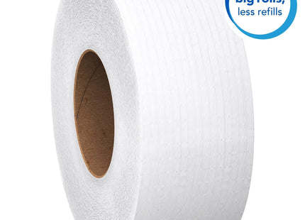 Scott Professional Essential Extra Soft Jumbo Roll Bulk Toilet Paper (07304), 2-Ply, White (12 Rolls at 750' Each, 9,000'/Case)
