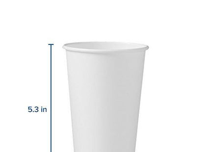 Solo 316W-2050 16 oz White SSP Paper Hot Cup (Case of 1000)