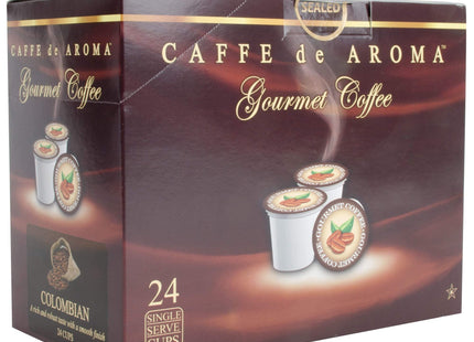 TableTop King Colombian Supreme Coffee Single Serve Cups - 24/Box