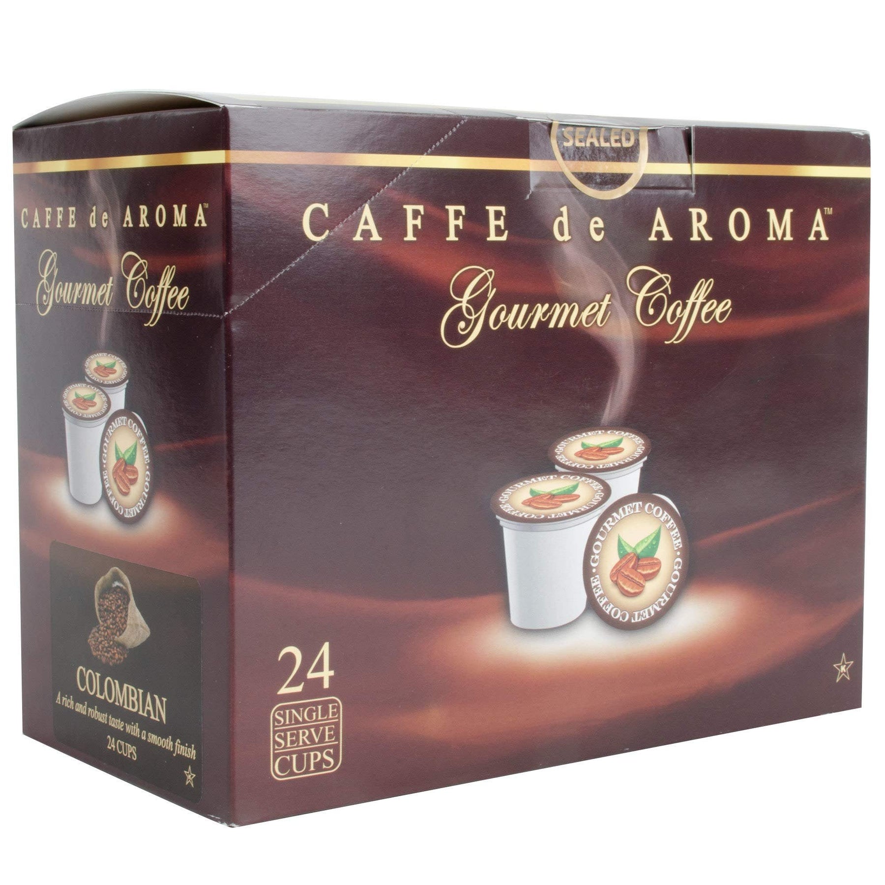 TableTop King Colombian Supreme Coffee Single Serve Cups - 24/Box