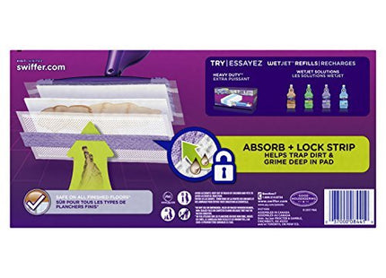 Swiffer WetJet Hardwood Floor Cleaner Spray Mop Pad Refill, Multi Surface, 24 Count