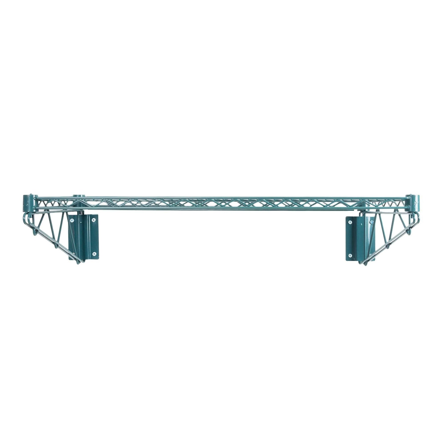 Commercial Epoxy Green Wire Shelving Wall Shelf 14 x 60 - NSF