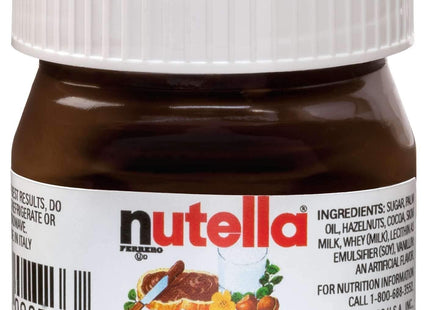 Nutella Hazelnut Spread with Cocoa Glass Jar.88 Ounce - 64 per case.