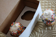 SCT White One-Piece Non-Window Bakery Boxes, 8 x 4 x 4, White, Paper, 250/Carton