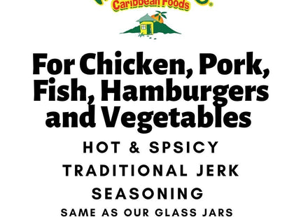 Walkerswood Traditional Jamaican Jerk Seasoning, Hot and Spicy, 50 lb.