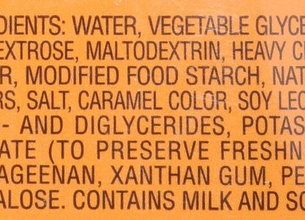 Torani Sugar Free Caramel Sauce, 64 Fl Oz 1.89 L