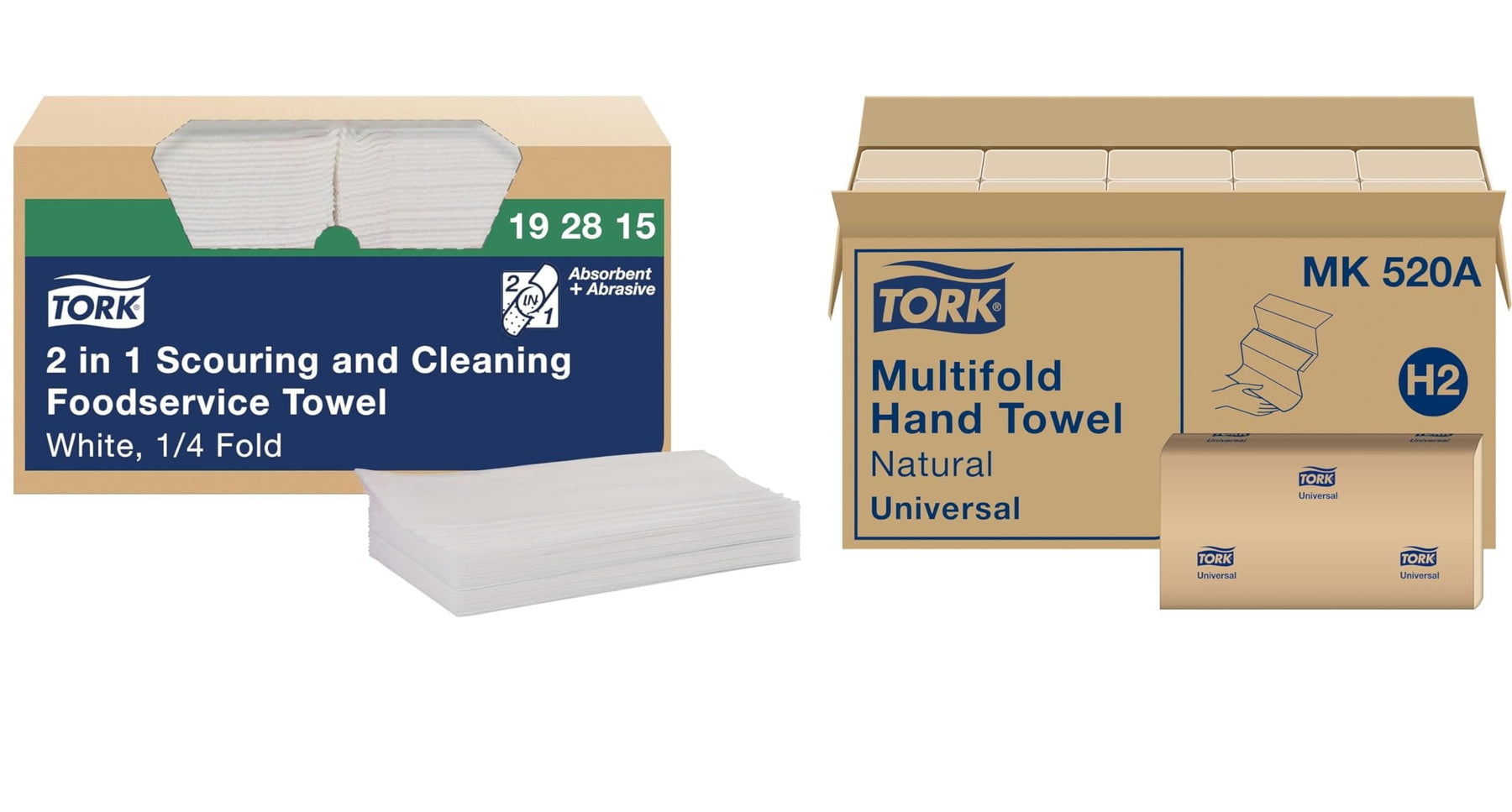 Tork 2 in 1 Scouring and Cleaning Foodservice Towel