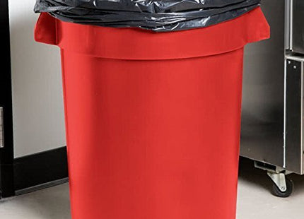 TableTop King 3200RD Huskee 32 Gallon Red Trash Can