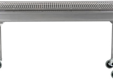 Backyard Pro CHAR60SS 60" Stainless Steel Charcoal Grill with Removable Legs and Cover