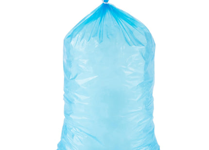 a2zchef Blue Heavy Duty Plastic Ice Bags with Twist Ties Wholesale Bulk - 1000/Case (10 Lbs)