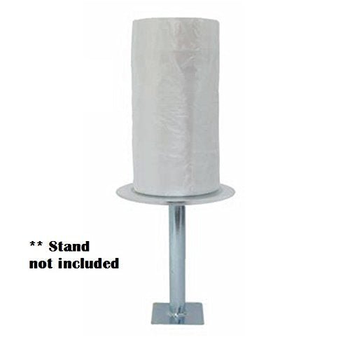 4 Rolls - Plastic Roll Bags for Fruits Vegetable Food Storage Clear 10x15
