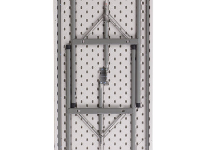 Flash Furniture Kathryn 4-Foot Granite White Plastic Folding Table