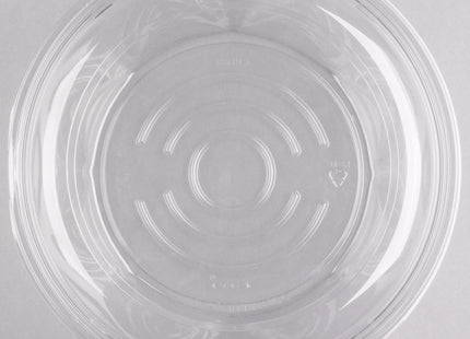 Dart CTR48BD SafeSeal 48 oz. Plastic Tamper-Resistant, Tamper-Evident Bowl with Dome Lid - 50/Pack
