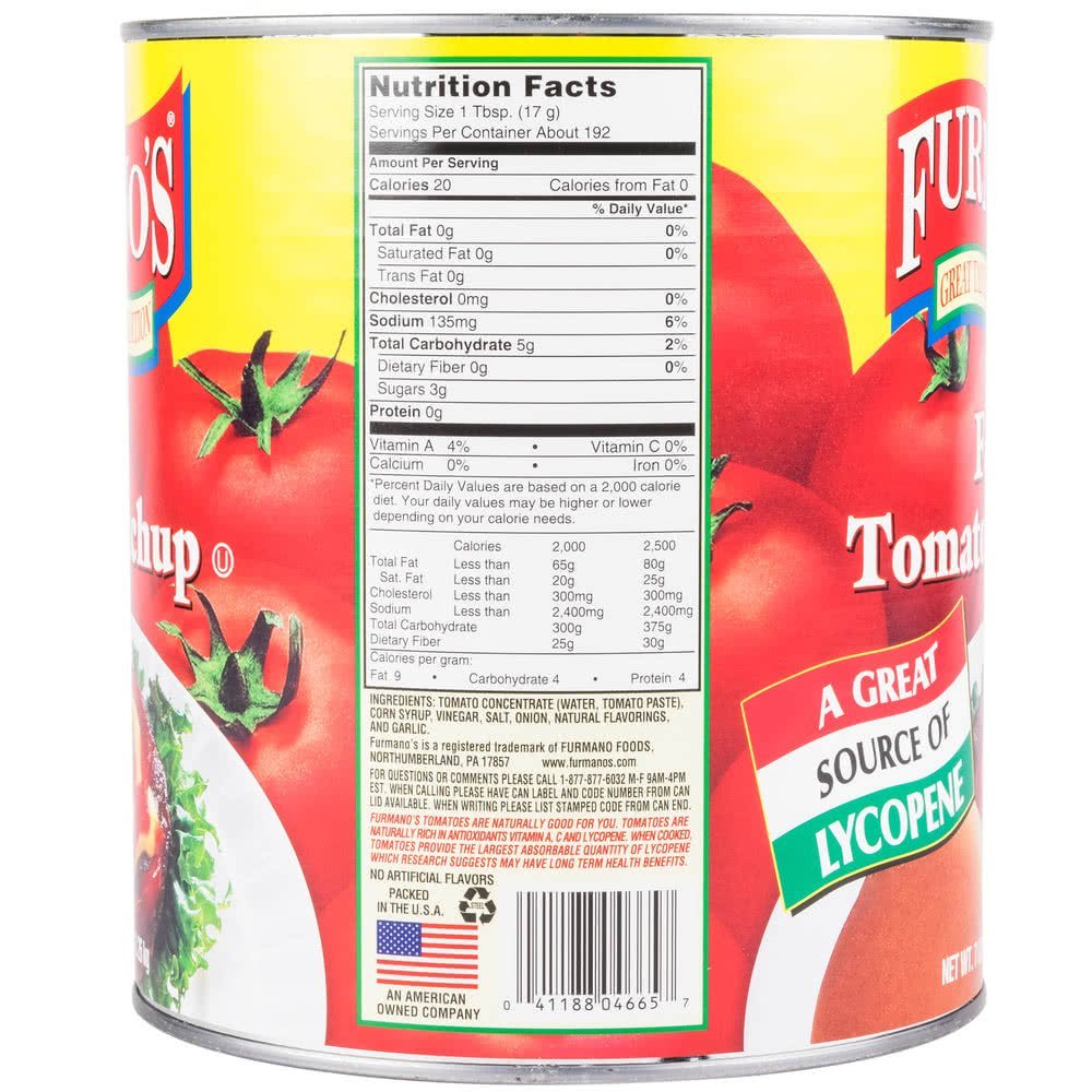 Fancy Grade Ketchup #10 Can By TableTop King