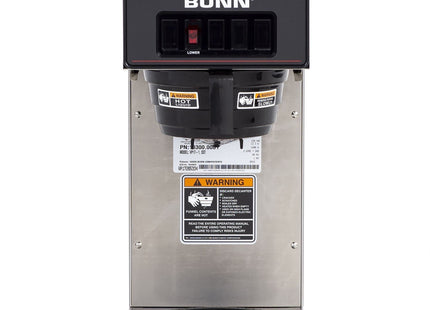 BUNN 13300.0001 VP17-1SS Pourover Coffee Brewer with 1-Warmer, Stainless Steel, Silver, Standard