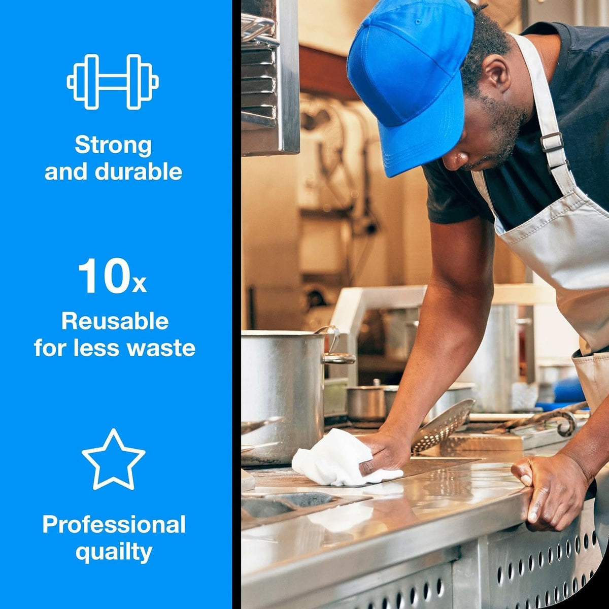 Tork 2 in 1 Scouring and Cleaning Foodservice Towel