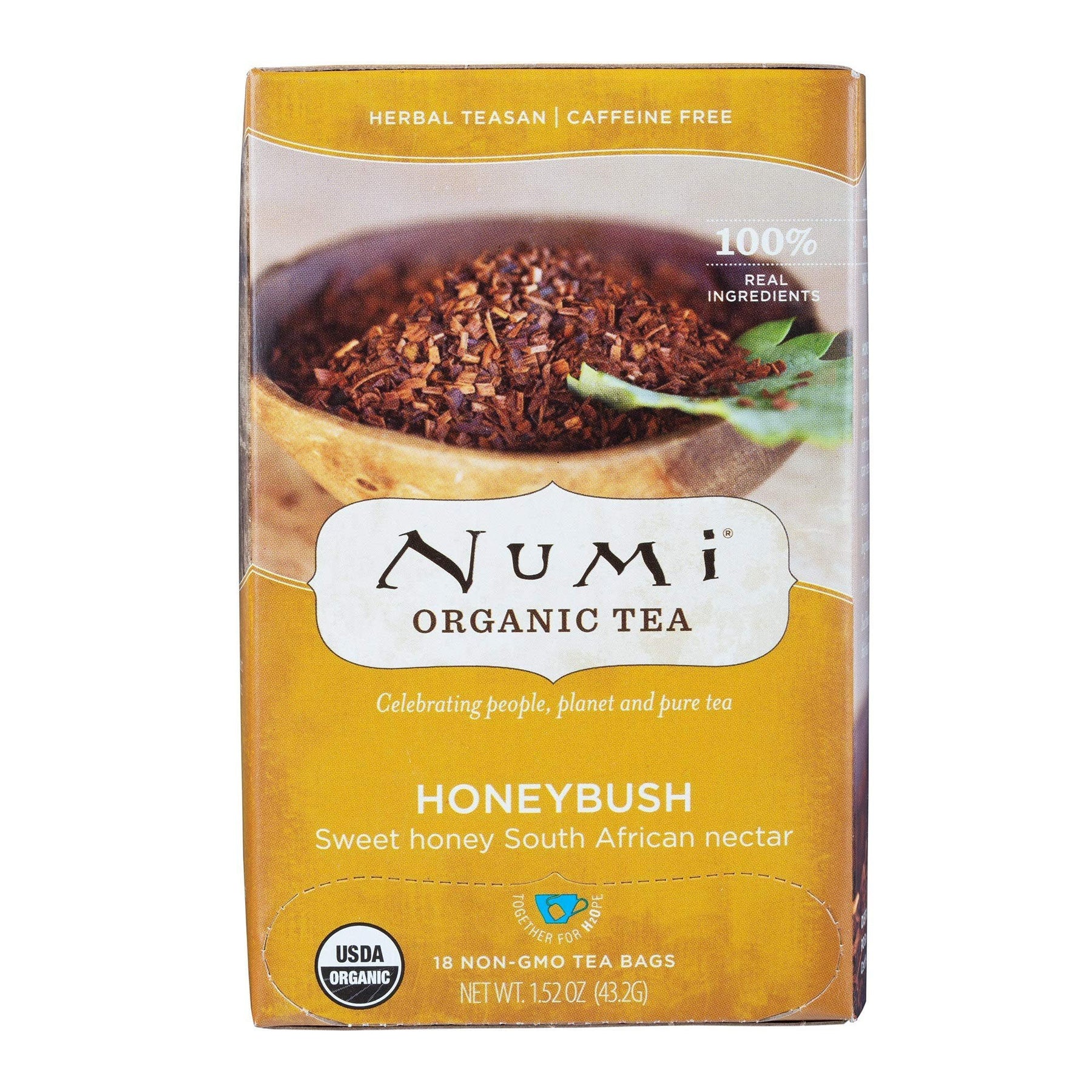 TableTop King Honeybush Tea Bags - 18/Box