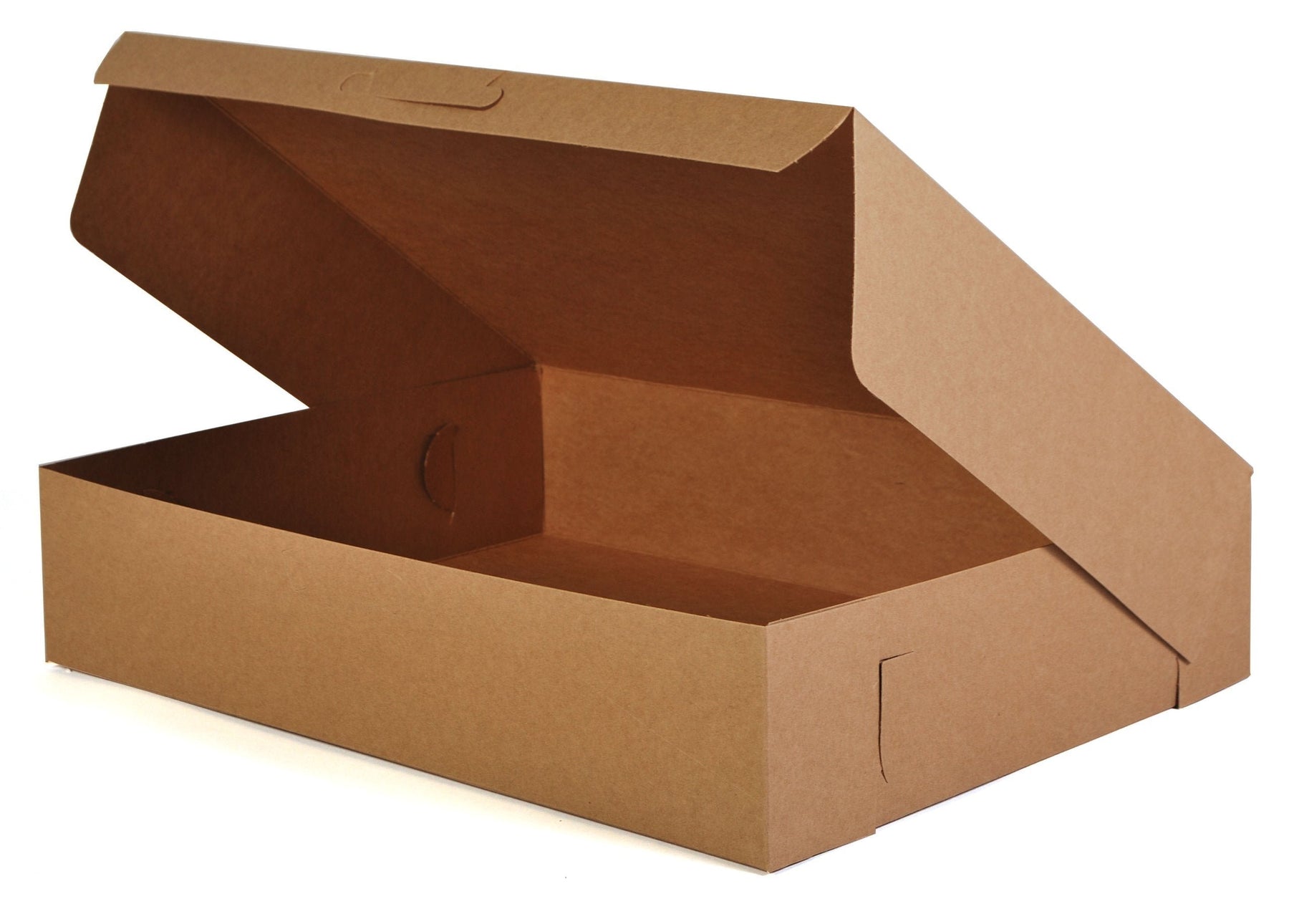 SCT Kraft One-Piece Non-Window Bakery Boxes, 19 x 14 x 4, Brown, Paper, 50/Carton