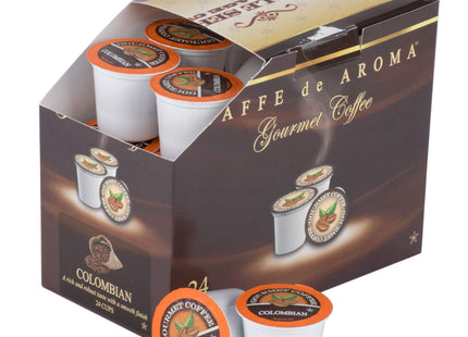 TableTop King Colombian Supreme Coffee Single Serve Cups - 24/Box