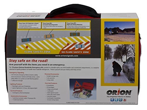 Orion Safety Products 8901 Deluxe Roadside Emergency Kit