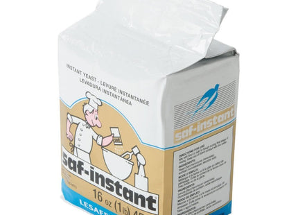 Lesaffre SAF-Instant Gold Dry Yeast 1 lb. Vacuum Pack - 20/Case