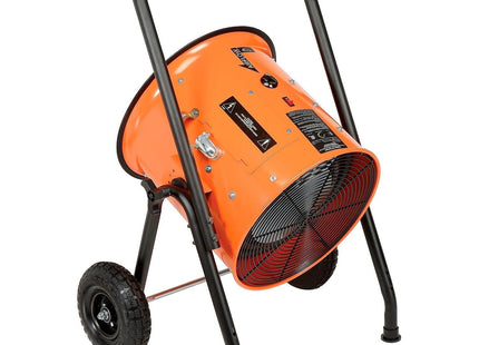 Global Industrial Portable Electric Salamander Heater w/ 25'L Cable, 208V 15 KW 3 Phase, 51180 BTU