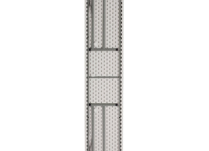 Flash Furniture 8-Foot Granite White Plastic Folding Training Table