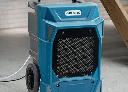 Commercial Dehumidifier, 200 Pint Capacity, 115V with Purge Pump and Wheels, 945W