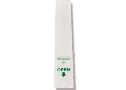 Produce Roll Bags 15x20 High Density Supermarket 4 Rolls, 3000pcs