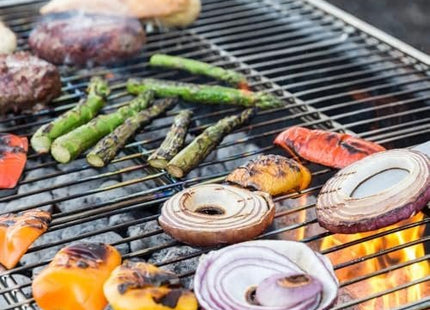 Backyard Pro CHAR60SS 60" Stainless Steel Charcoal Grill with Removable Legs and Cover