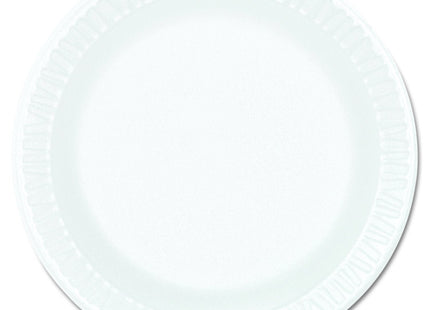 Dart 6PWCR Concorde Foam Plate, 6" dia, White (Case of 1000)