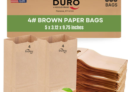 Duro Bag Dubl Life SOS Recycled Kraft FSC (500 Pack)