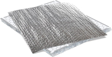 VPack Insulated Foil Sandwich Wrap Sheets | 14" x 16" - Pack of 1000, Aluminum