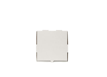 The Online Liquidator 12 inch Pizza Box Bundle of 50 - Premium Plain White Corrugated Cardboard Take Out Delivery Container