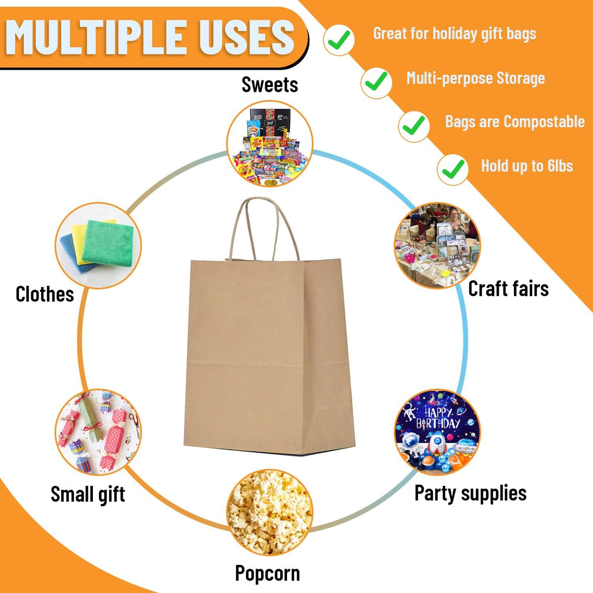 paper bags with handle