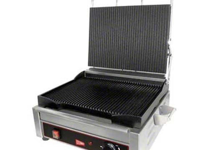 Cecilware (SG1SG) - 15" Grooved Sandwich/Panini Grill