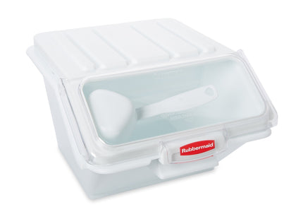 Rubbermaid Commercial Products ProSave Large Stack-able Ingredient Bins with Measuring Tool/Scoops