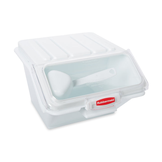 Rubbermaid Commercial Products ProSave Large Stack-able Ingredient Bins with Measuring Tool/Scoops