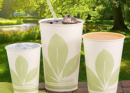 SOLO R53BB-JD110 Treated Paper Water/Refill Cup, 5 oz. Capacity, 2.5" x 2.8", Bare (Case of 3,000)